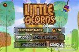 Little Acorns Title Screen